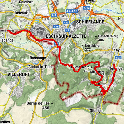 Minett Cycle Preview: Segment Belvaux-Tétange