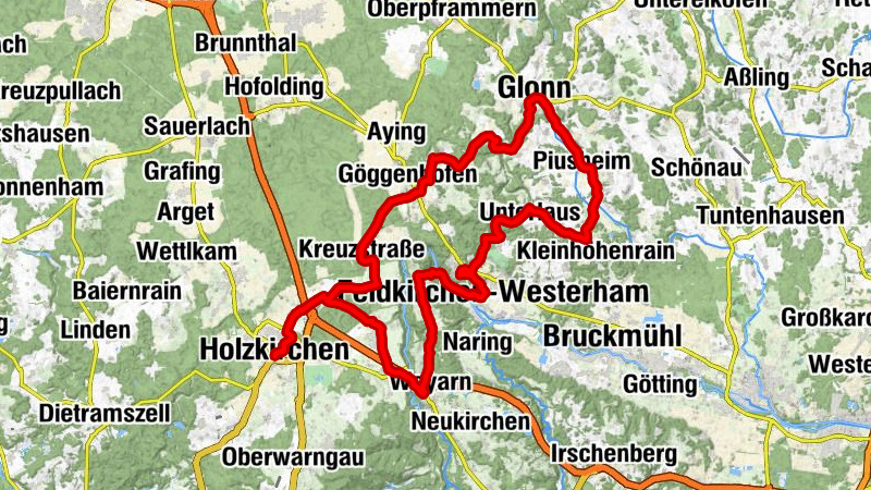 Zwischen Holzkirchen und Glonn