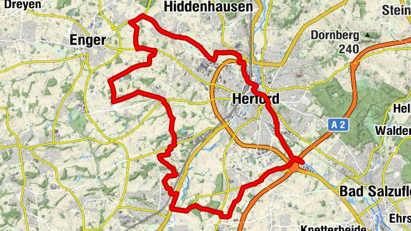 Herford und der Südwesten – Stadt und Land (Tagestour HF7)