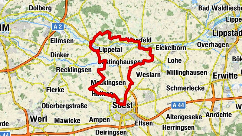Soest & Lippetal - Drei-Schlösser-Route