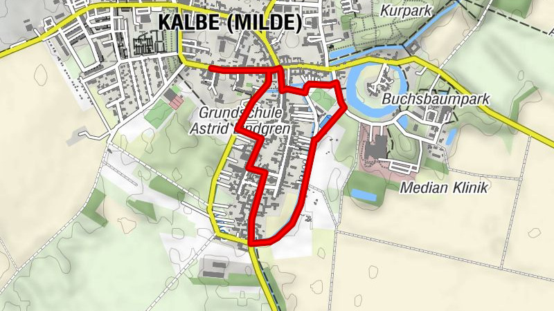 Spaziergang durch die historische Altstadt von Kalbe (Milde)