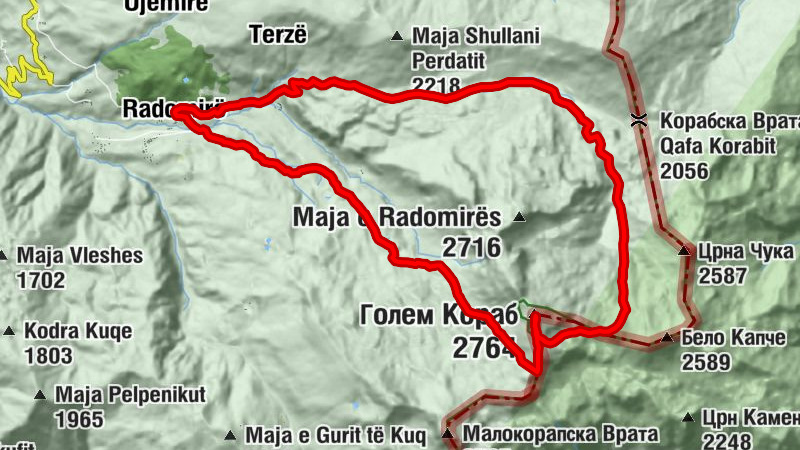 Crossing the Korab Mountains - Stage 3 Mount Korab