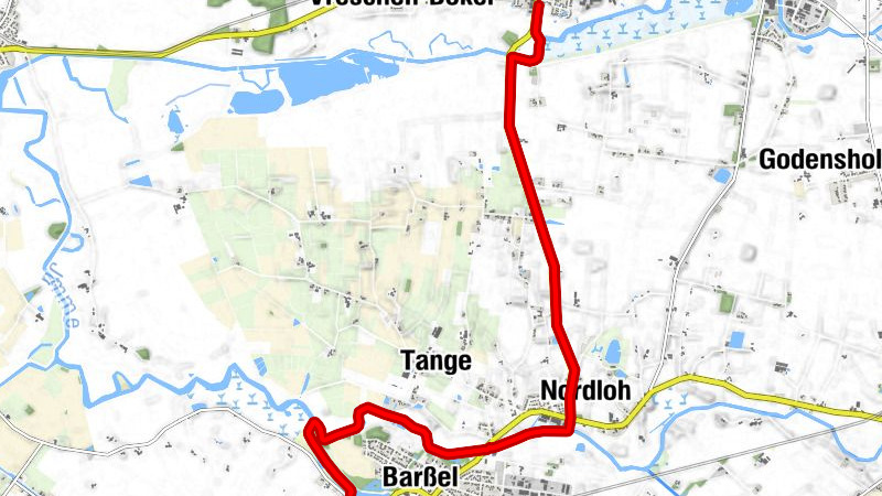 Kanutour von Augustfehn nach Barßel