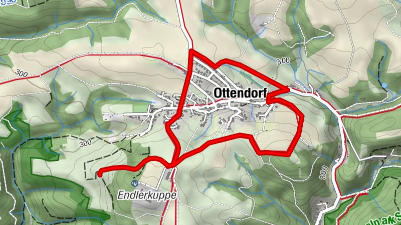 Ottendorf circular route