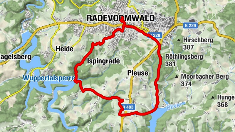 Zwischen Landwehr und Talsperren