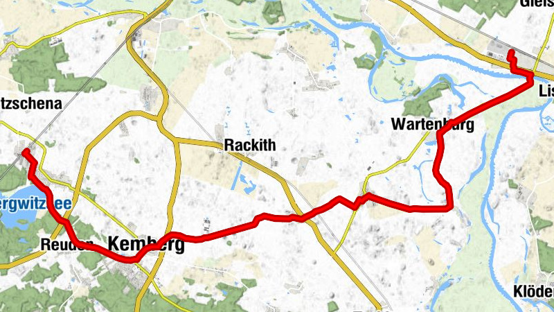 Elberadeltag - Tour 4 Von Bergwitz nach Elster (Elbe)