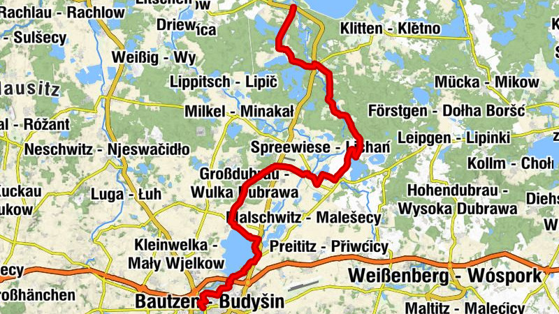 Familienzeit im Grünen (auf dem Zwillingsradweg von Bautzen nach Uhyst)