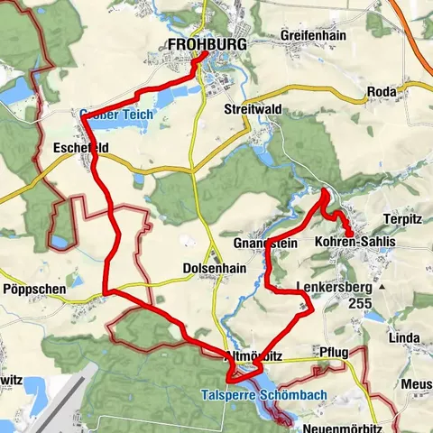 Via Porphyria - Etappe 4 (Frohburg - Kohren-Sahlis)