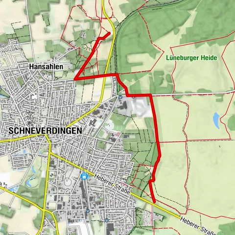 Wanderung 30 L  eine schöne Verbindung von Höpen, Osterheide und Pietzmoor