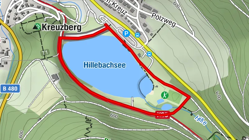 Rund um den Hillesee