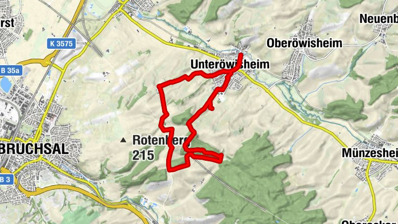 Brunnenweg IVV Kraichtal-Unteröwisheim - Besenhex