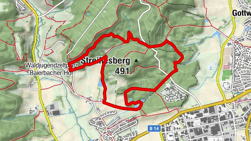 Tour 5 - Waldspaziergang zum Lemberghaus