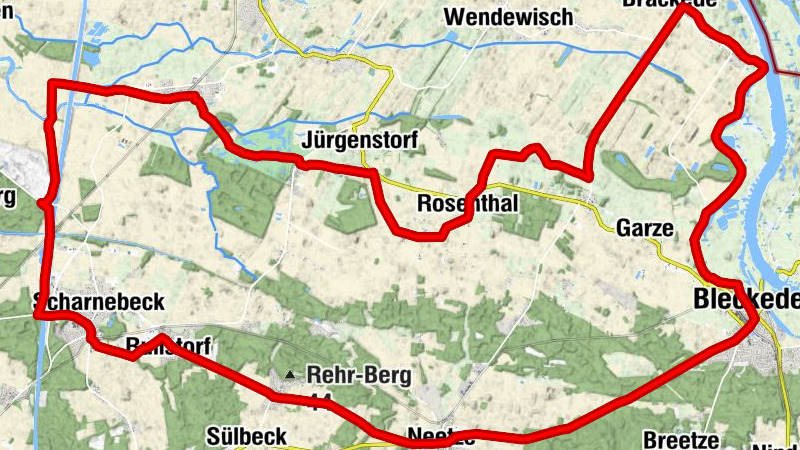 Elbe-Land-Tour Bleckede