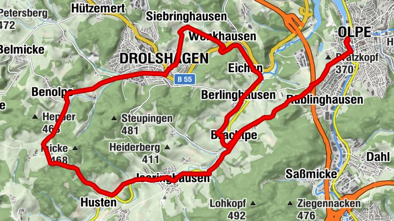eBike am 17. Juli 2023