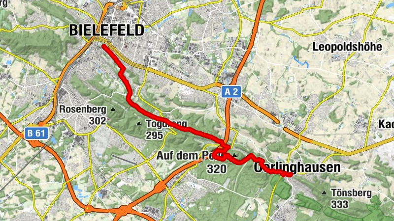 Bielefeld -Oerlinghausen am 11. Oktober 2023