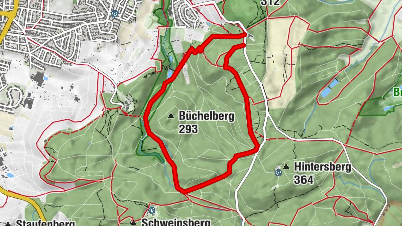 Rundwanderweg 4 - Vom Jägerhaus ins Köpfertal
