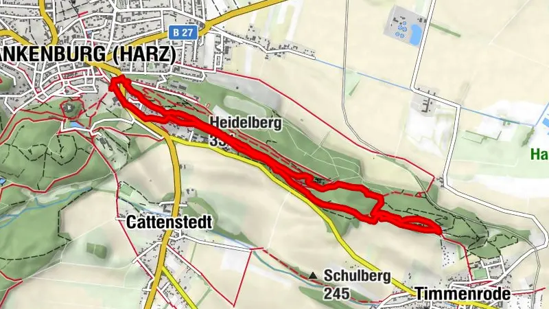 Großer Rundweg Teufelsmauer Blankenburg (Harz)