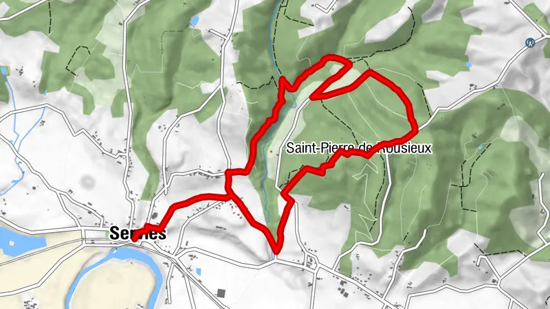 Der Rundweg des Pas du Loup