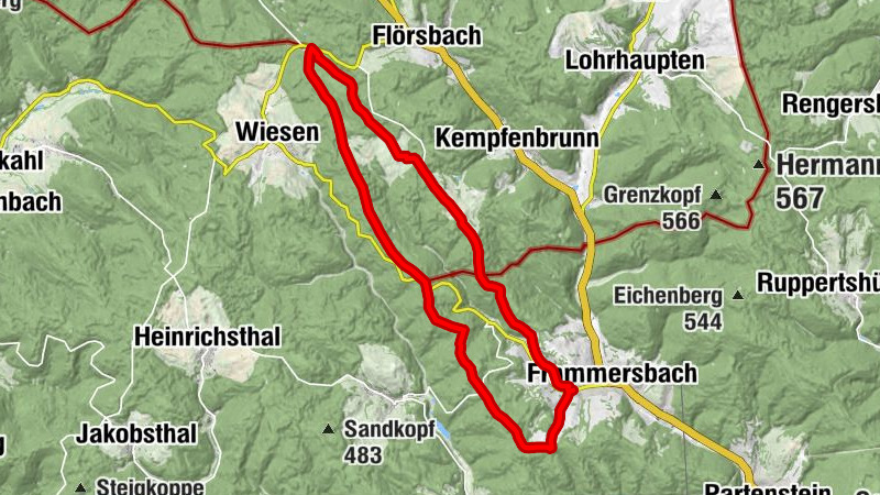 2026-04-18 Frammersbach-Wiesbüttsee-Frammersbach