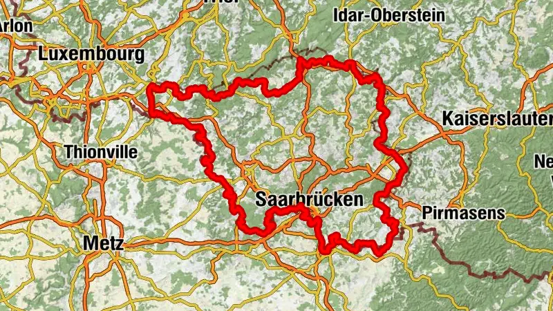 Gravelbike Saarlandrunde_Vorschlag nach Befahrung