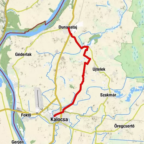 ST310 Dunapataj - Kalocsa