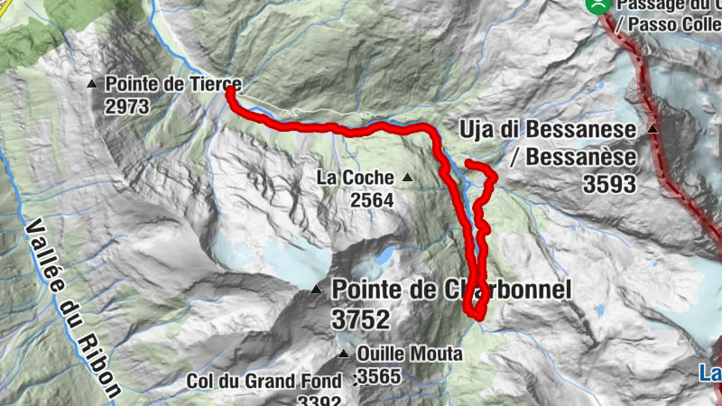Wanderung von der Avérole-Hütte in 2 Tagen - 2. Etappe - Von der Avérole-Hütte über den Pas de la mule nach Vincendière