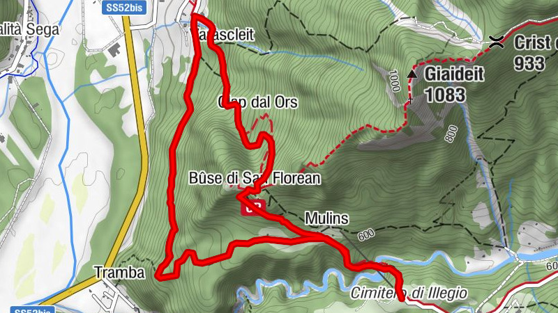 Illegio - San Floriano - Imponzo - Illegio