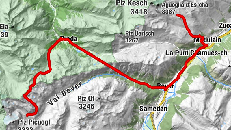 2. Etappe Haute Route GR