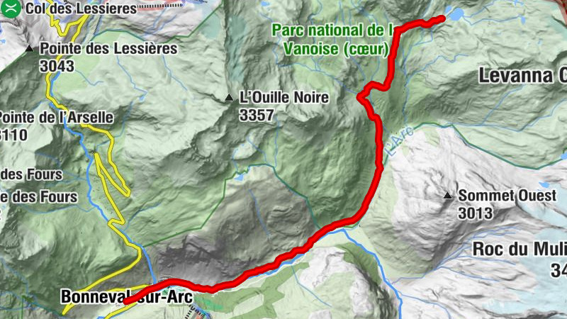 5-day Méan Martin walking tour - Stage 5 - From Refuge du Carro to Bonneval sur Arc