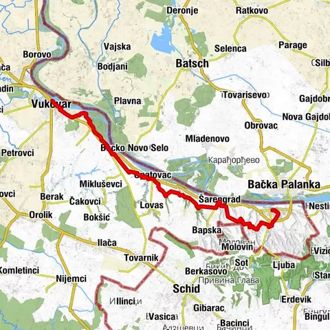 ST345 Vukovar - Ilok