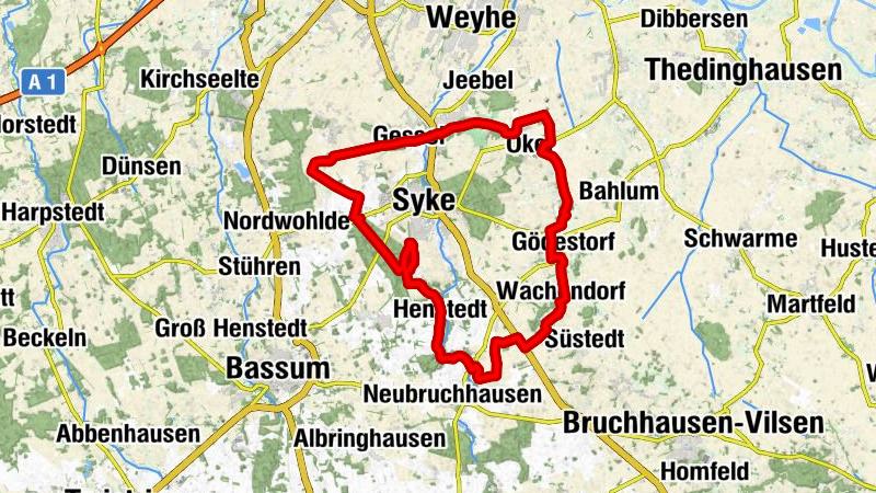 Radrundweg Syke