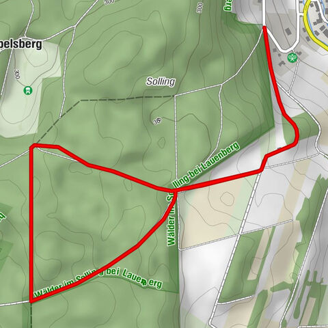 Lebensraumroute - Der Eichenwald im Solling kleine Runde