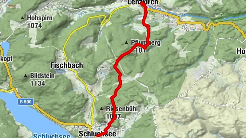 Schluchsee-Lenzkirch Tour