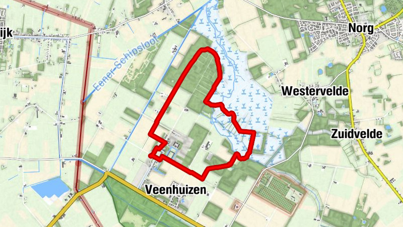 9,7 km - Spaanse Kerkhofroute