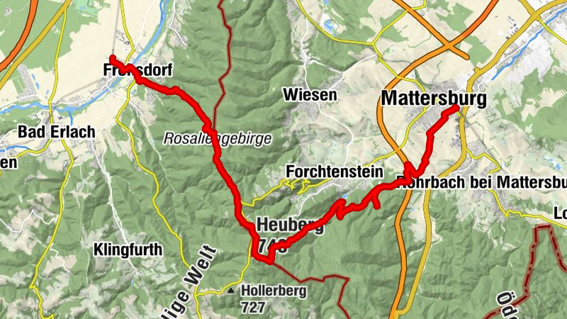 Von Mattersburg nach Lanzenkirchen