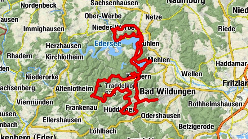 Wandermarathon 24 Stunden - Edersee / Bad Wildungen 2018