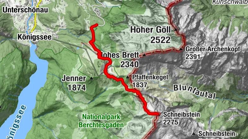Hinterbrand - Schneibstein - Hinterbrand für Entspannung
