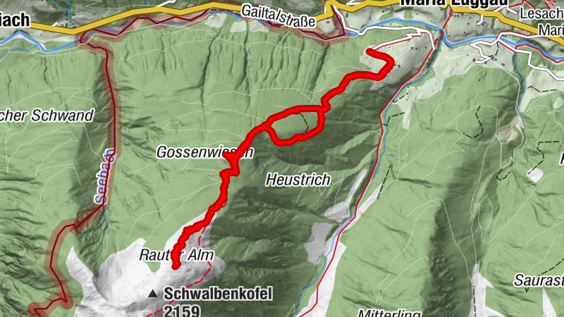 Schwalbenkofel Lechstal