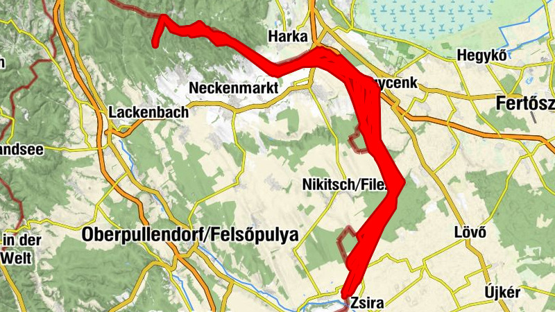 020 Grenzgänge mit Rad Helenenschacht - Lutzmannsburg