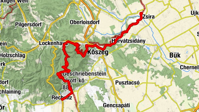 021 Grenzgänge mit Rad Lutzmannsburg - Rechnitz