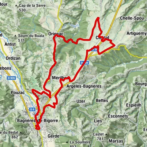 Die Dörfer der Coteaux auf Schotter
