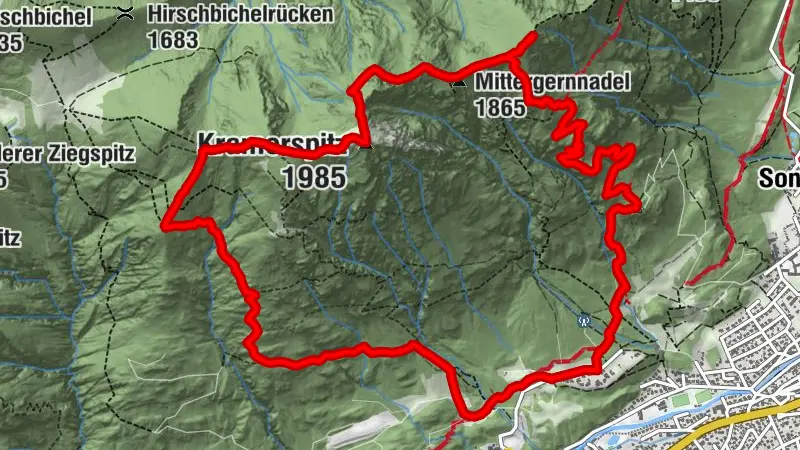 Kramerspitz (Rundtour)