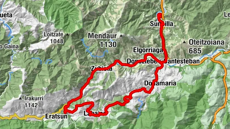 Ariztigain - Done Juanes Batailatzailen eta San Tiburzio eliza - San Anton ermita - San Pedro eliza /Iglesia de San Pedro