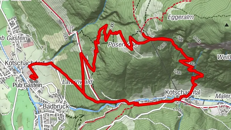 Marienkapelle - Poserhöhe - Remsach - Kötschachtal