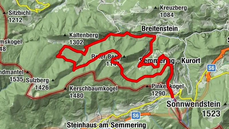 Liechtenstein Mountainbike-Strecke