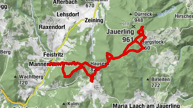 HEILIGENBLUT-Mannersdorf Hauseck Kl. Jauerling Burgstock Jauerling ret. 20260415