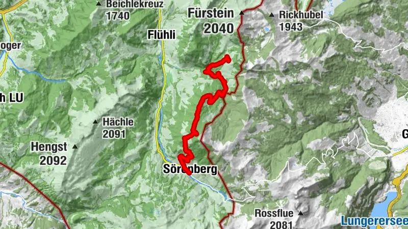 Moorlandschaftspfad Etappe 5: Moorlandschaft Glaubenberg