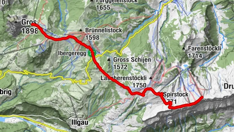 Ybriger 7-Egg-Wanderweg