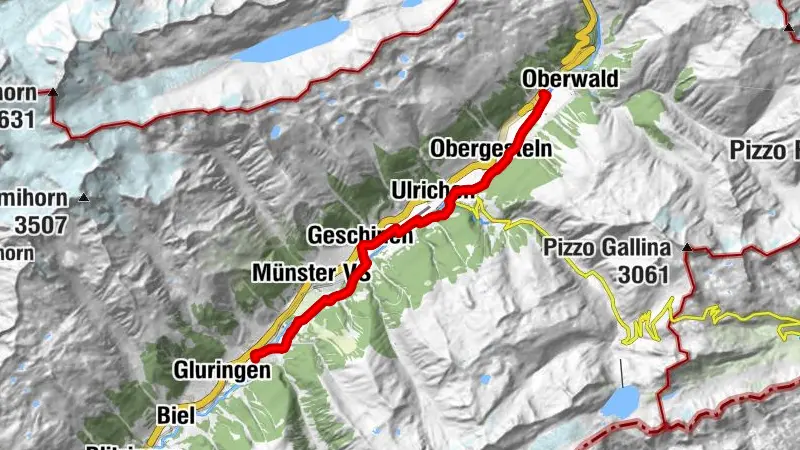 252 Rottenweg Oberwald–Reckingen