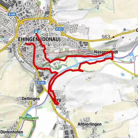 Ulm Ehingen Bierwanderweg